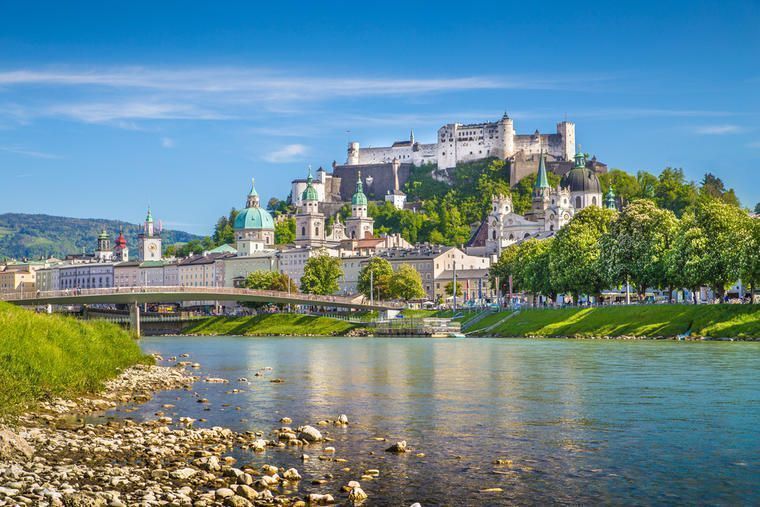 Lej en feriebolig i Salzburgerland og besøg Salzburg by